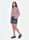 Pink checked slim-fit pure cotton poplin shirt_0