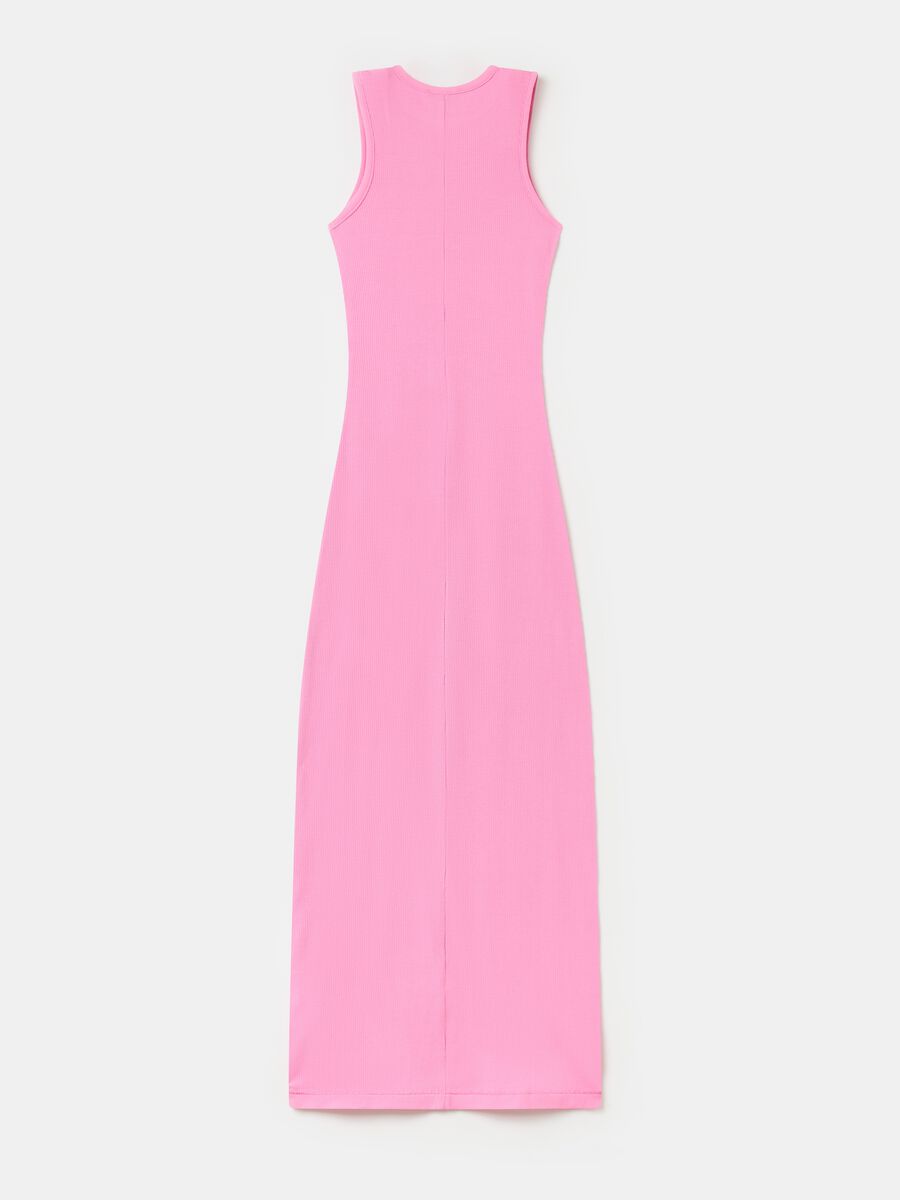 Long Shape Dress Pink_6
