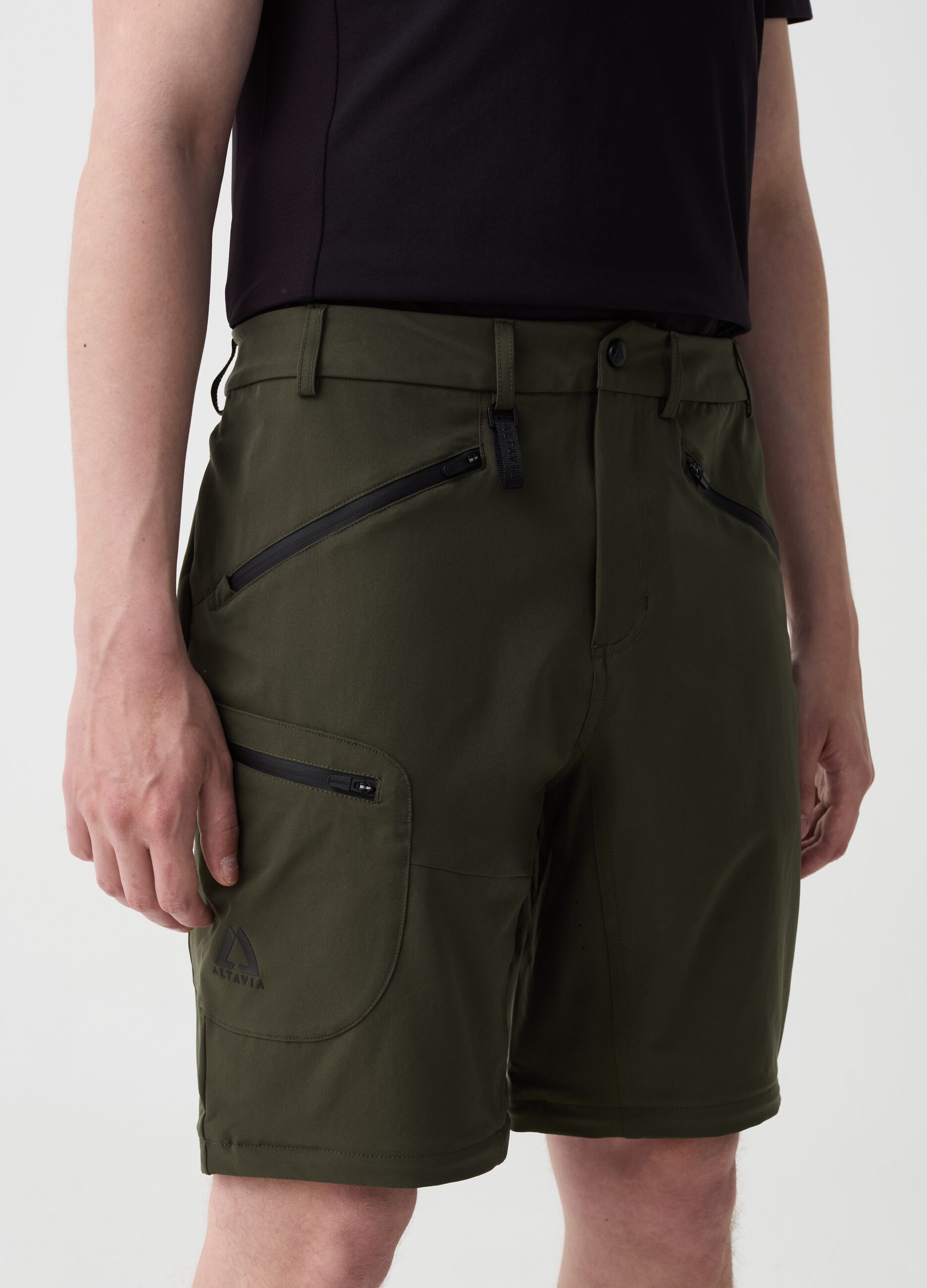Altavia convertible hiking trousers with zip