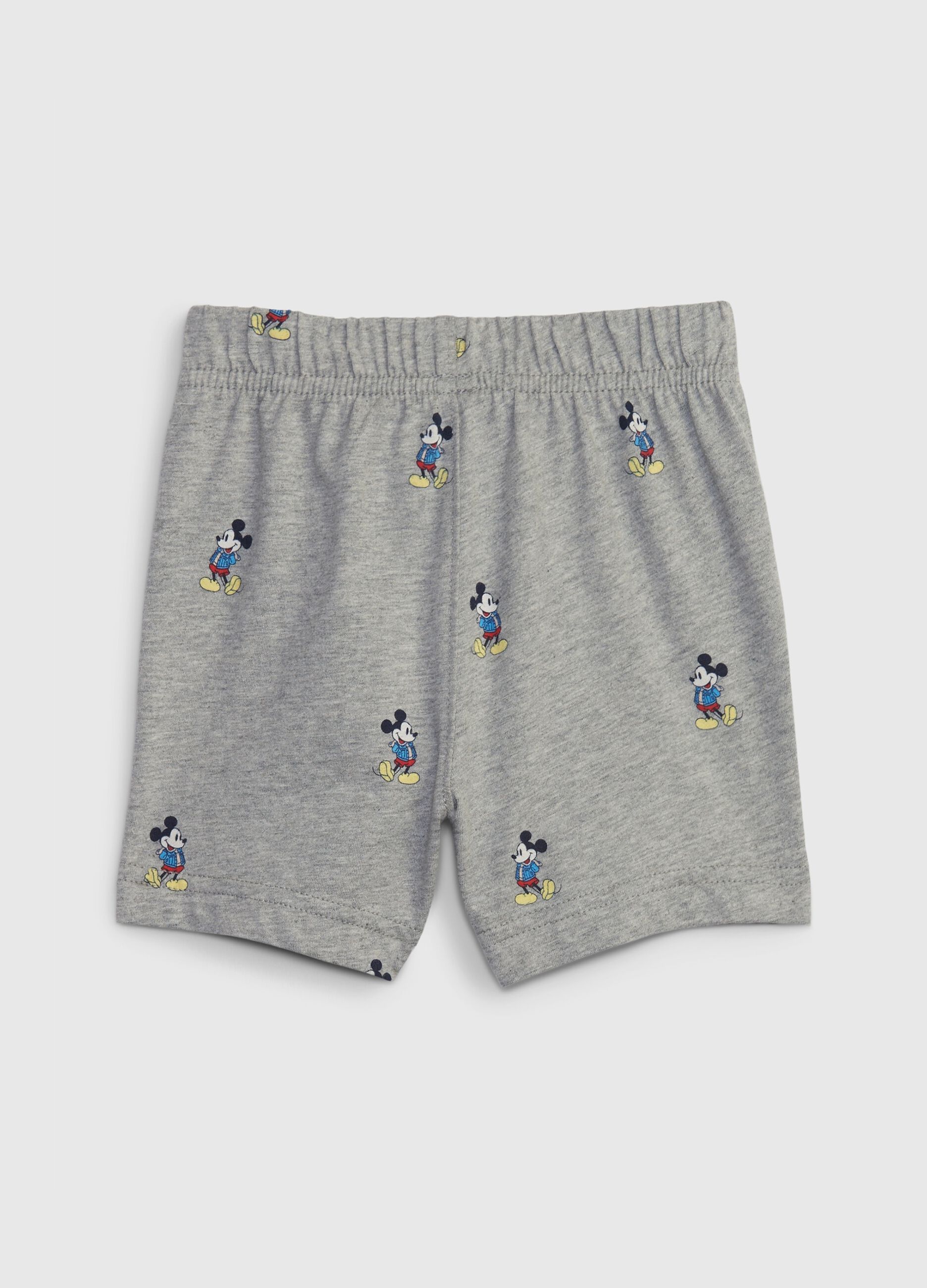 Shorts con cordón estampado Disney Baby Mickey