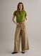 Green regular-fit polo shirt in organic cotton_1