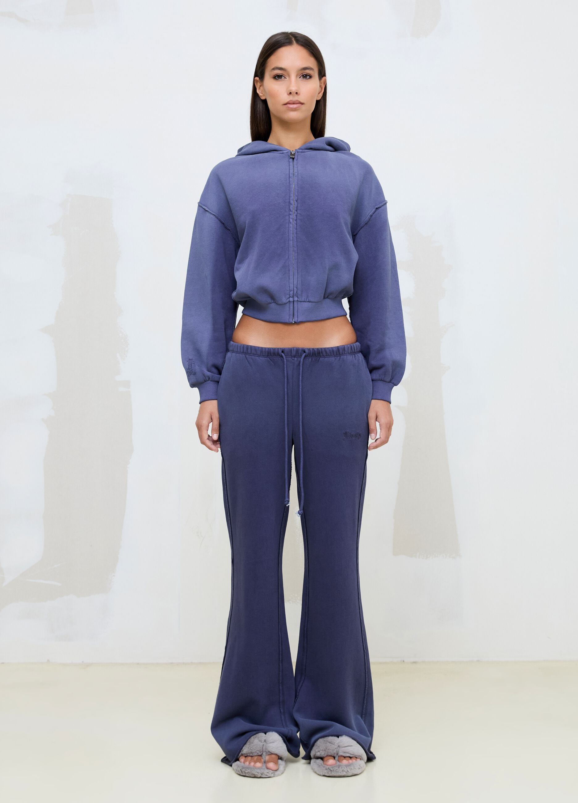 Flare Sweatpants Sunfaded Twilight