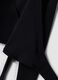 Wrap top nero in cotone elasticizzato a costine ALTAVIA STUDIO_8