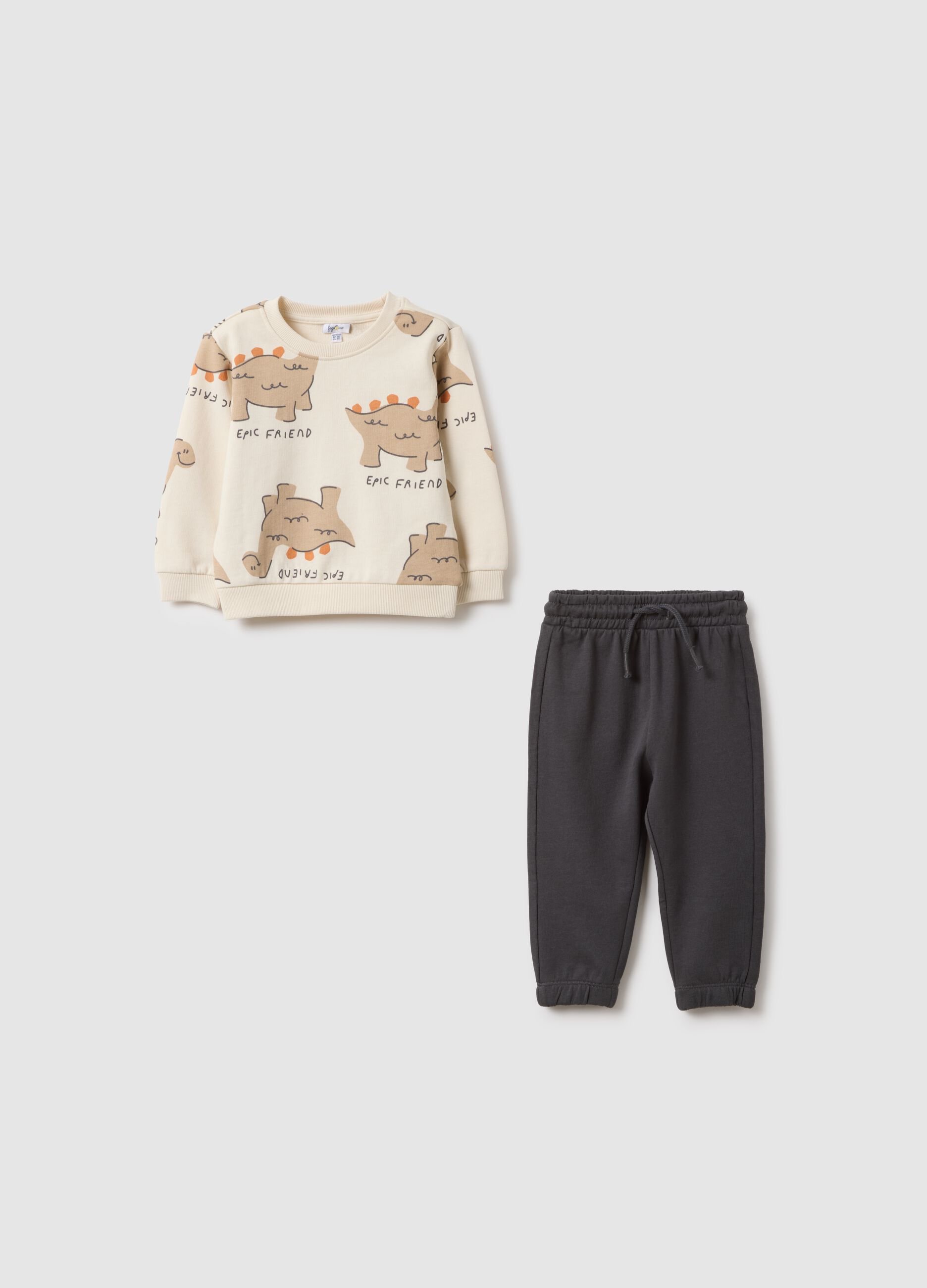 Multicolour regular fit pure cotton outfit for baby