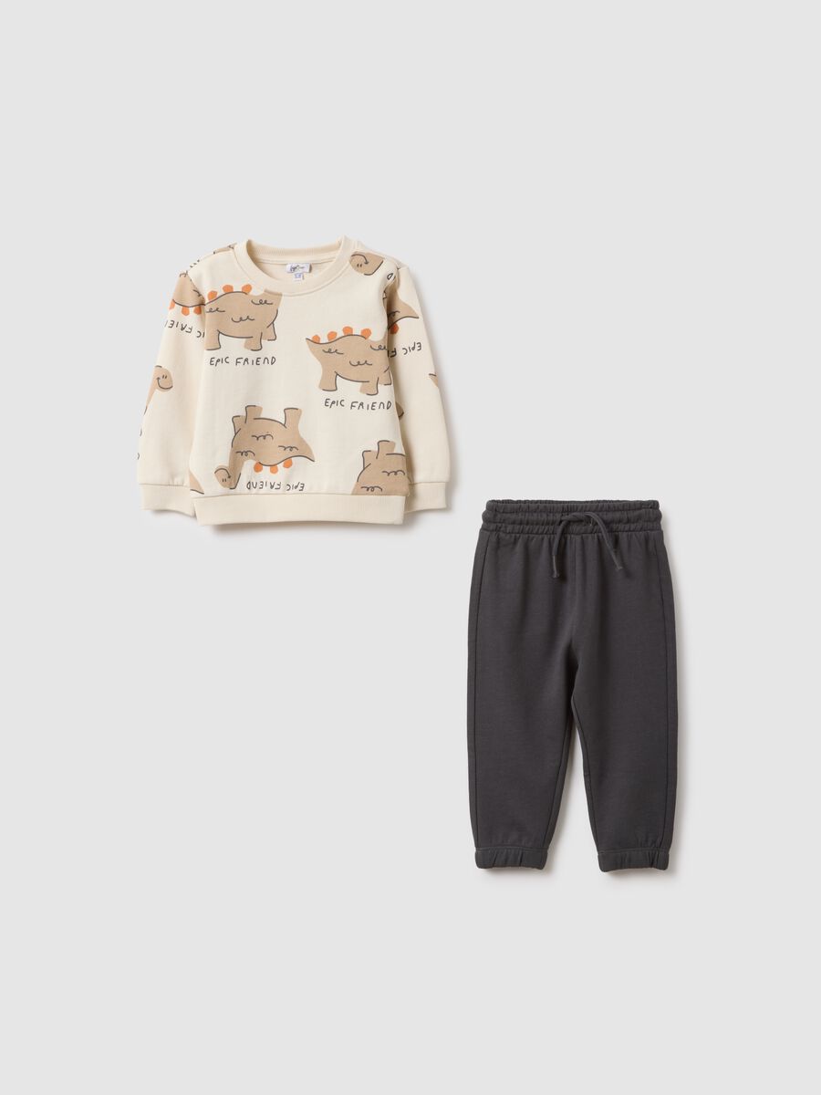 Multicolour regular fit pure cotton outfit for baby_0