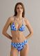 Blaue Bikinihose aus Stretchmaterial_1