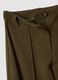 Green wide-leg stretch viscose chino trousers_5