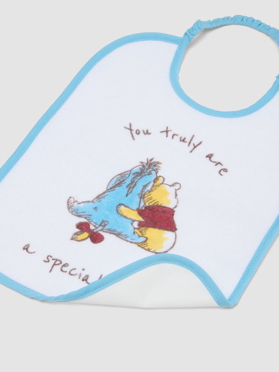 Tripack di bavaglini in misto cotone organico con stampa Winnie The Pooh_1