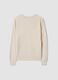 Camel viscose-blend jumper with sequins, regular fit_6