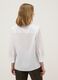 White pure cotton shirt regular fit with three-quarter sleeves_2