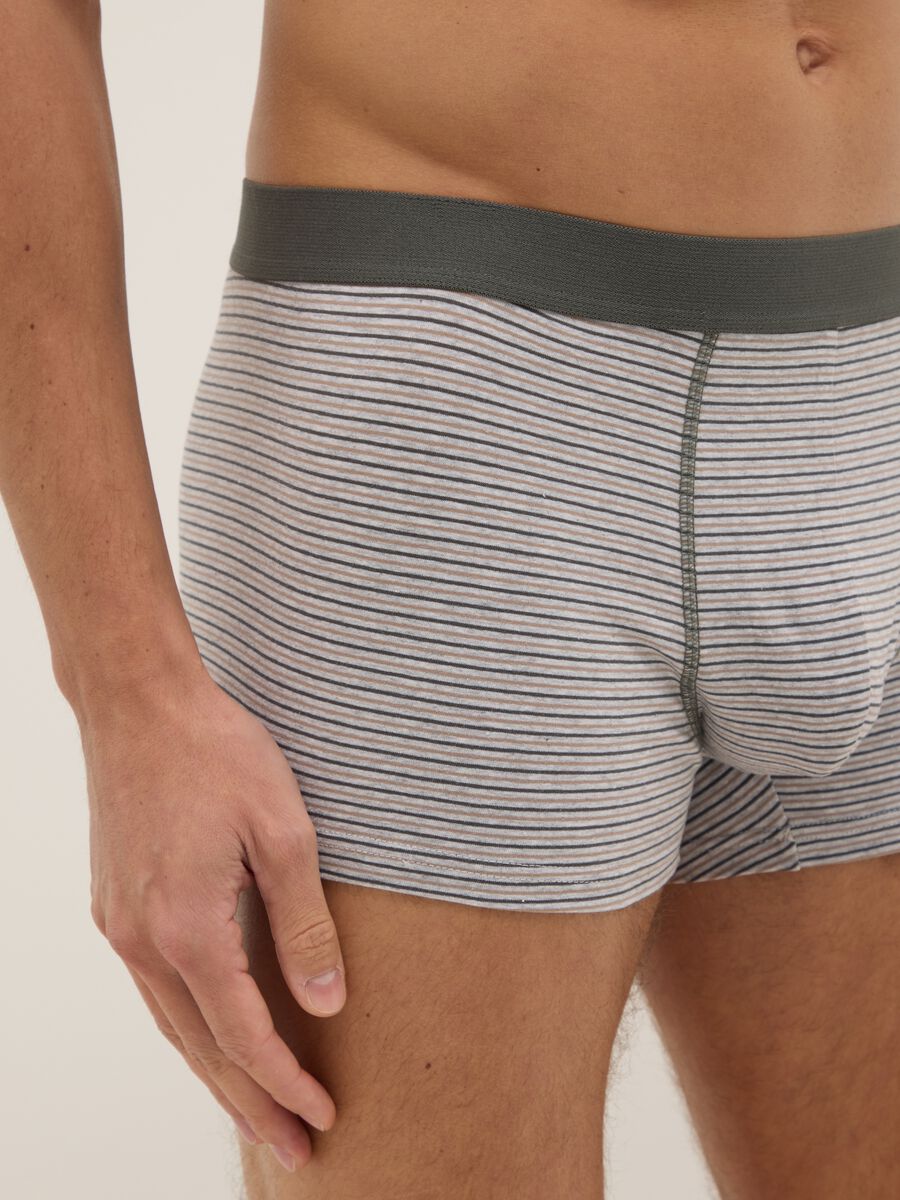 Multipack of stretch cotton multicolour regular fit boxer shorts_3