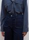 Blue wide-leg jeans in stretch cotton_2