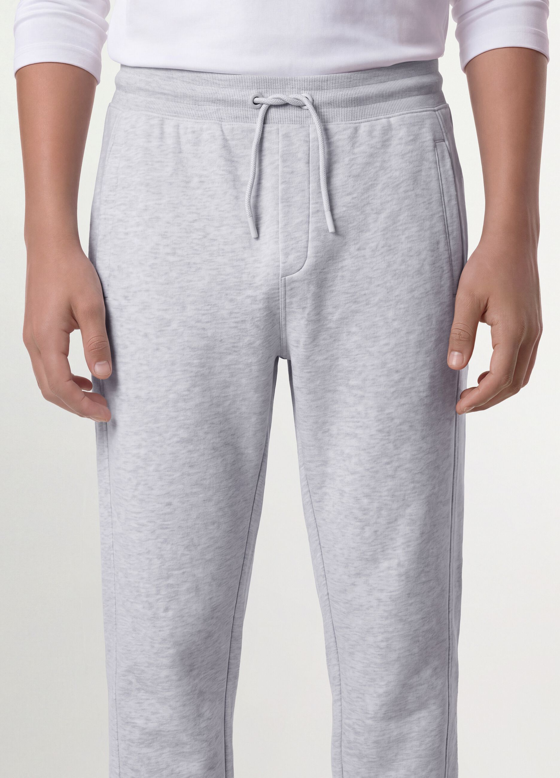 Graue Jogginghose aus Bio-Baumwolle