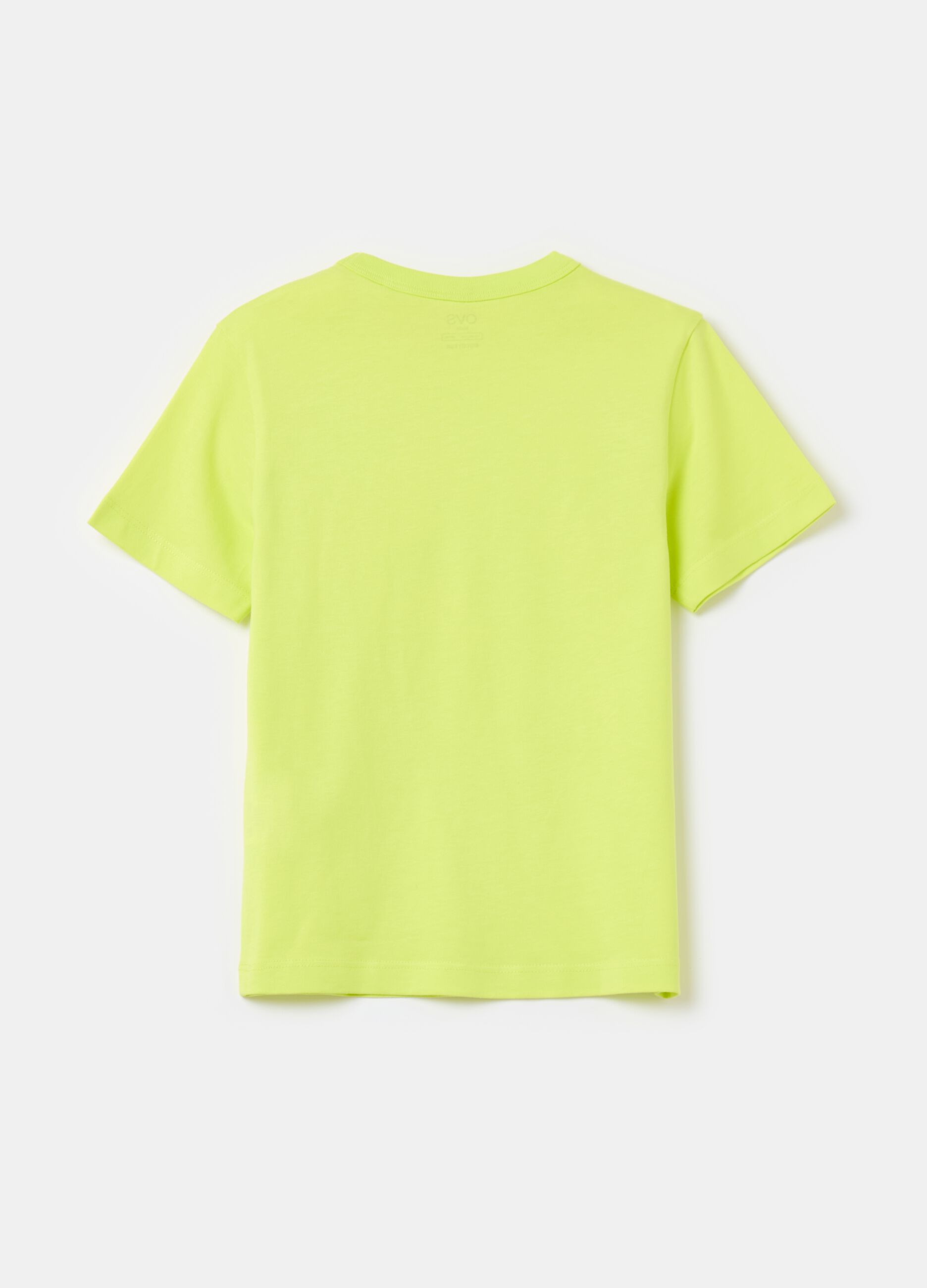 Essential T-shirt in stretch organic cotton