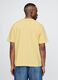 Short Sleeve Yellow Cotton T-shirt_2