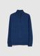 Pullover with half-zip neckline_4