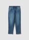 Jean bleu en coton stretch avec taille &eacute;lastiqu&eacute;e pour gar&ccedil;on_3