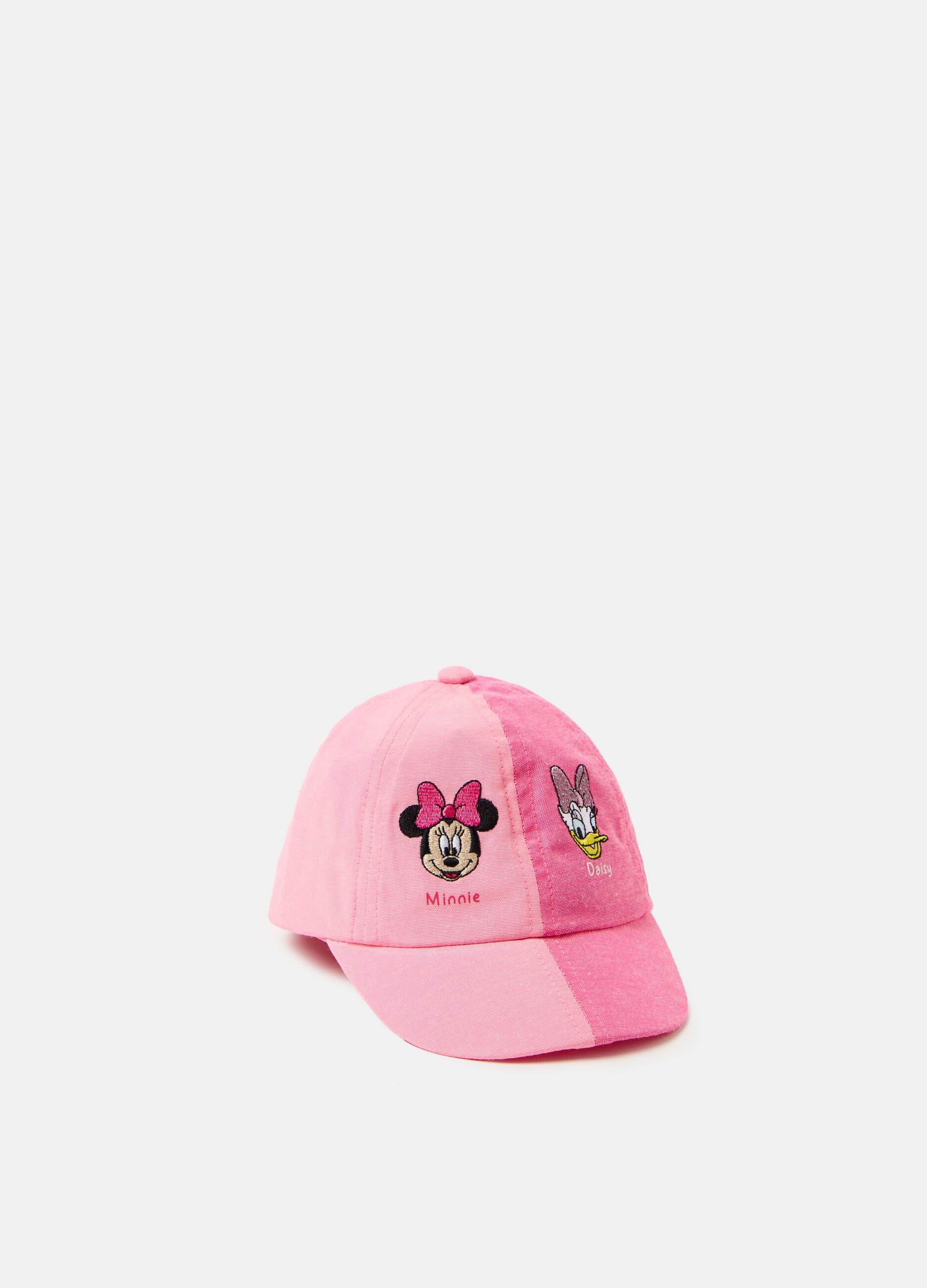 Baseball cap with Minnie Mouse and Daisy Duck embroidery