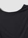 Schwarzes Top aus Stretchmaterial_1
