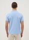 Light Blue Short Sleeve Pure Cotton Polo Slim Fit_2