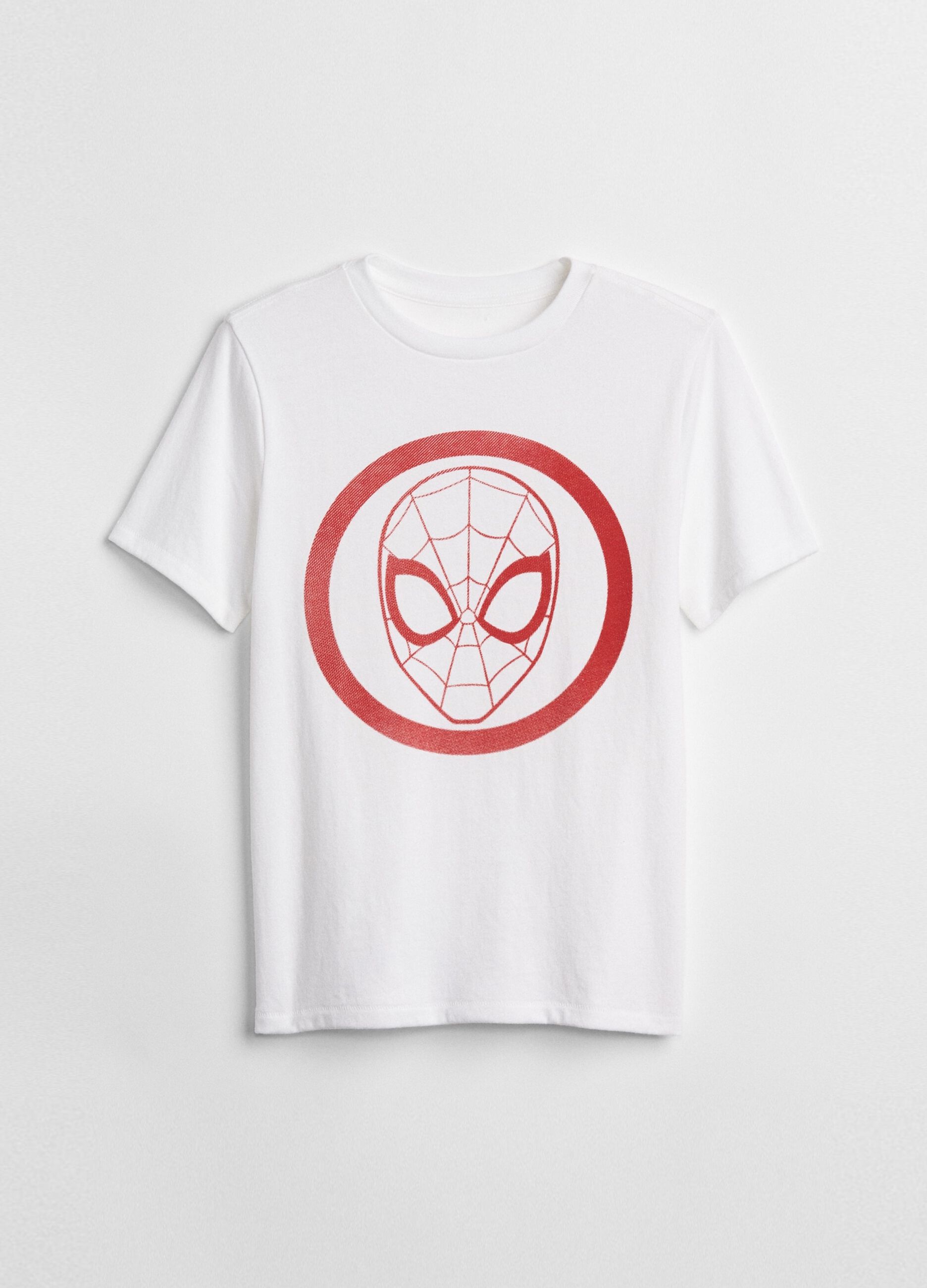 Camiseta de algodón estampado Marvel Spider-Man