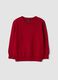 Pull rouge en pure laine &agrave; manches longues, coupe regular_3