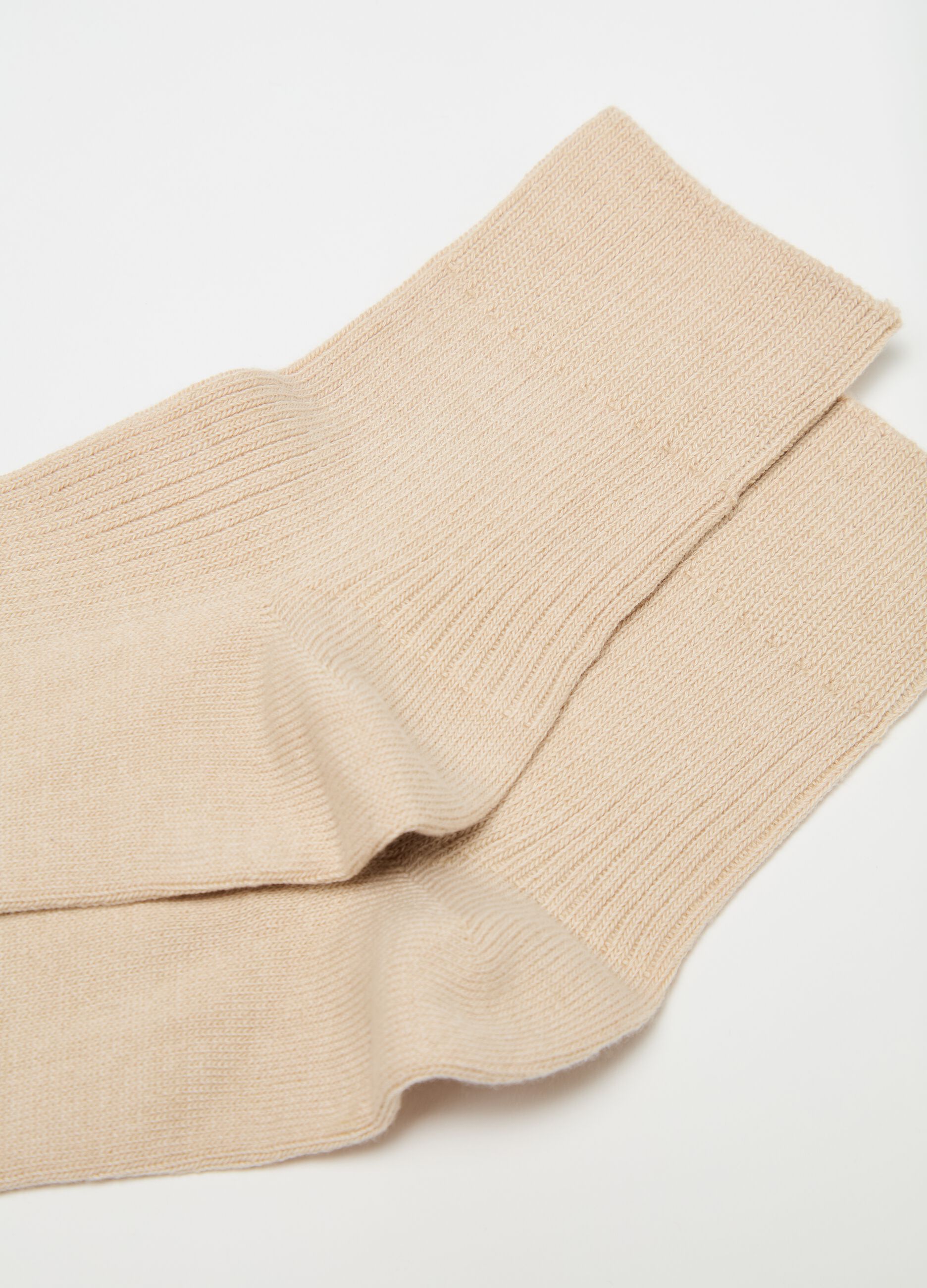 Calcetines cortos en tejido elástico