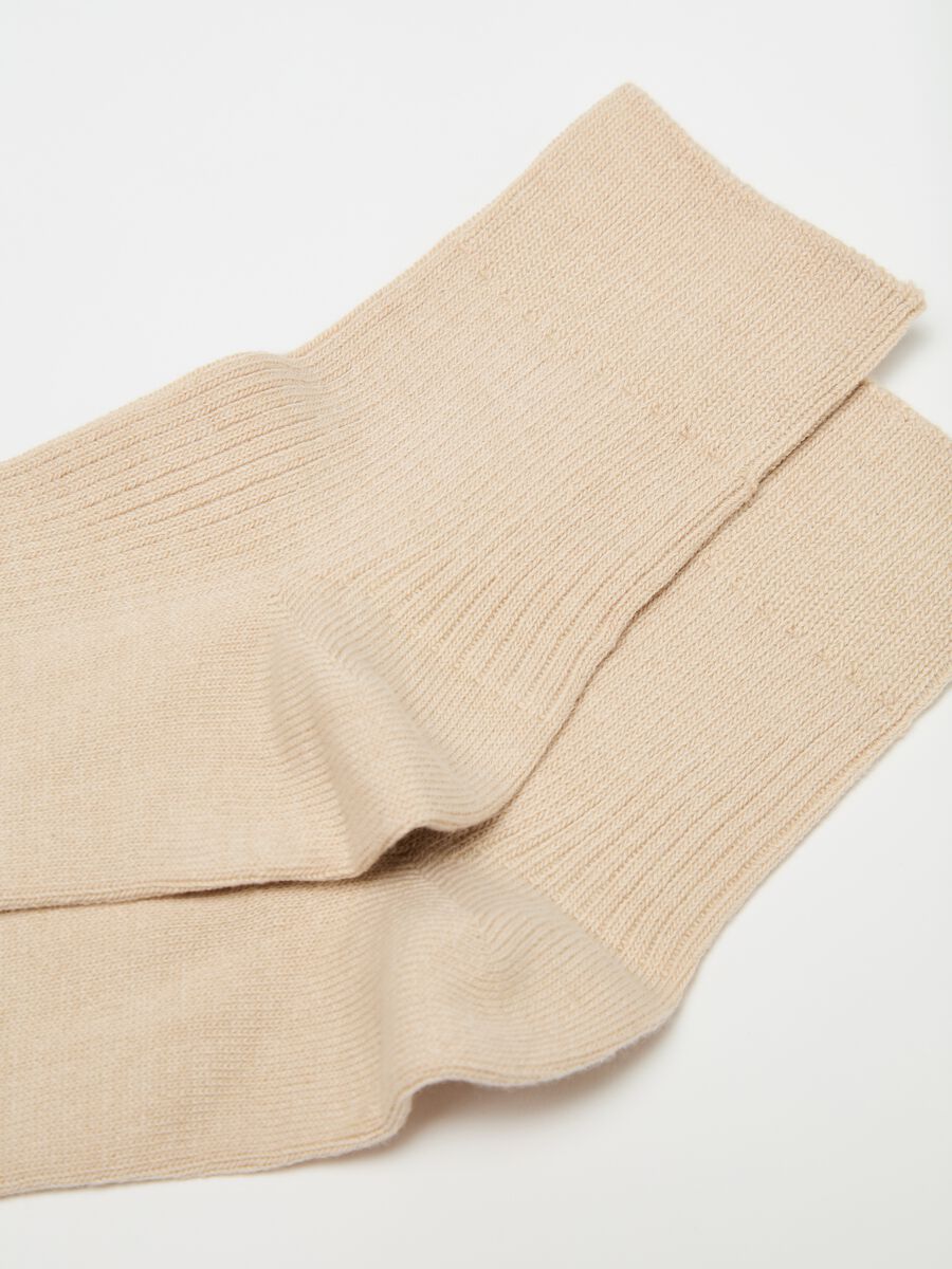 Calcetines cortos en tejido elástico_1