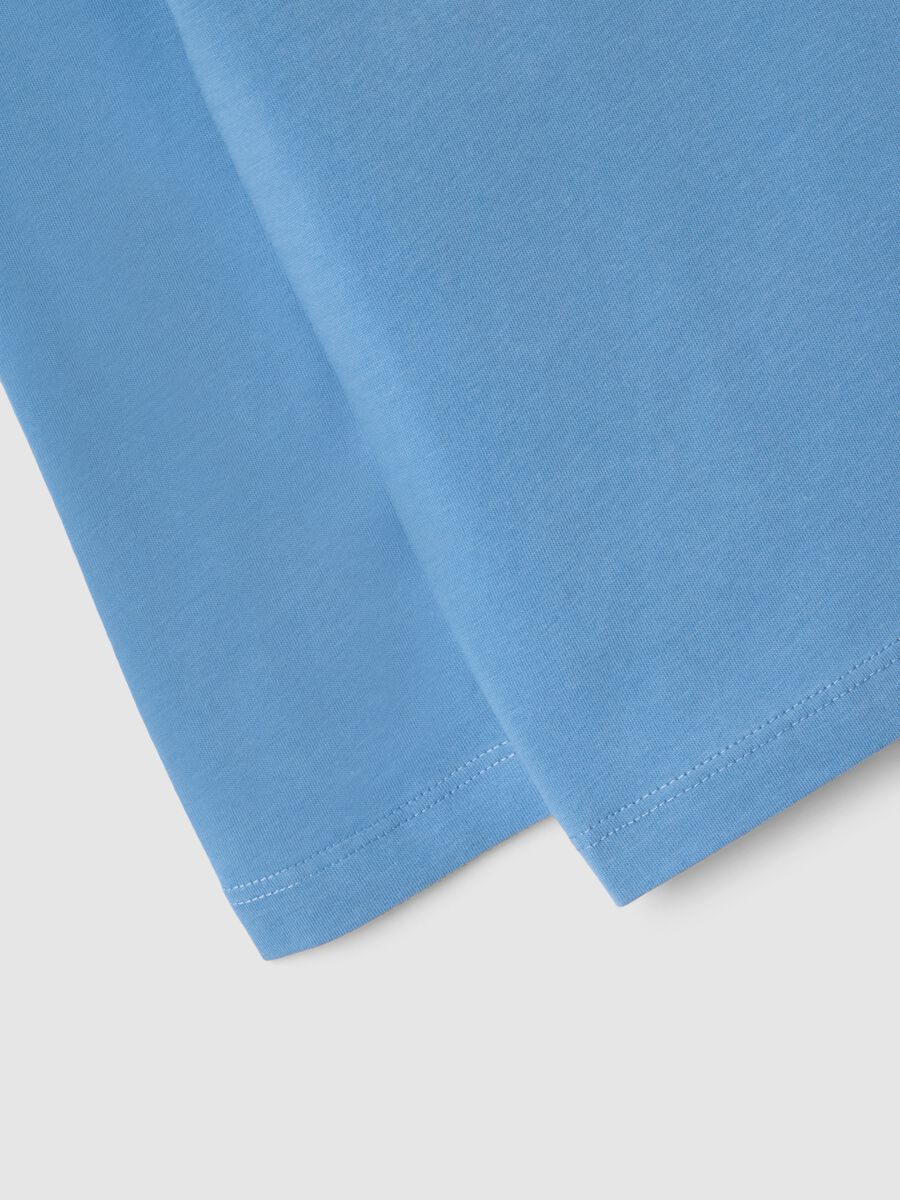 &Pi;&alpha;&iota;&delta;&iota;&kappa;ό &mu;&pi;&lambda;&epsilon; T-shirt &alpha;&pi;ό 100% &beta;&alpha;&mu;&beta;ά&kappa;&iota; &mu;&epsilon; &sigma;&tau;ά&mu;&pi;&alpha; &alpha;&upsilon;&tau;&omicron;&kappa;ί&nu;&eta;&tau;&omicron;, regular &epsilon;&phi;&alpha;&rho;&mu;&omicron;&gamma;ή_3