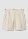 Short chino beige en pur coton, coupe regular_4