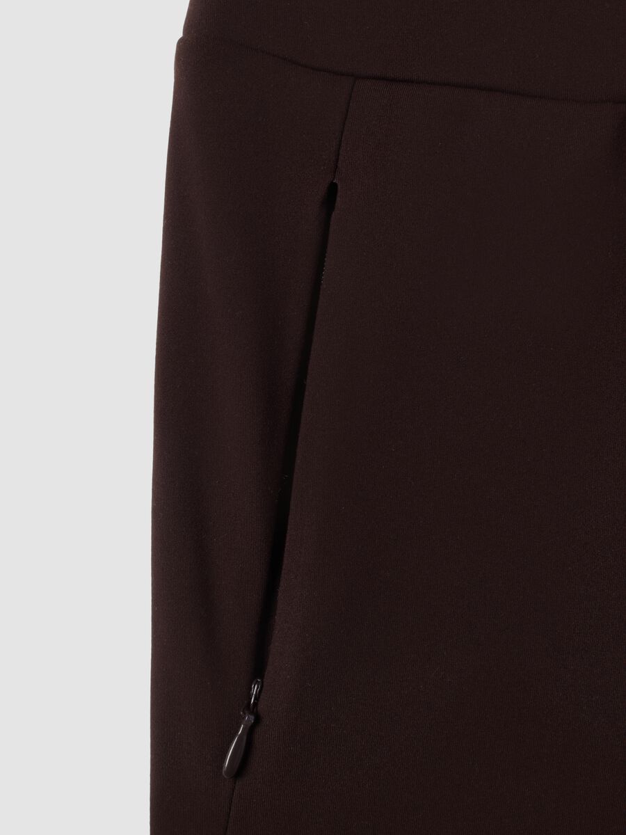 Brown flared stretch trousers ALTAVIA STUDIO_8