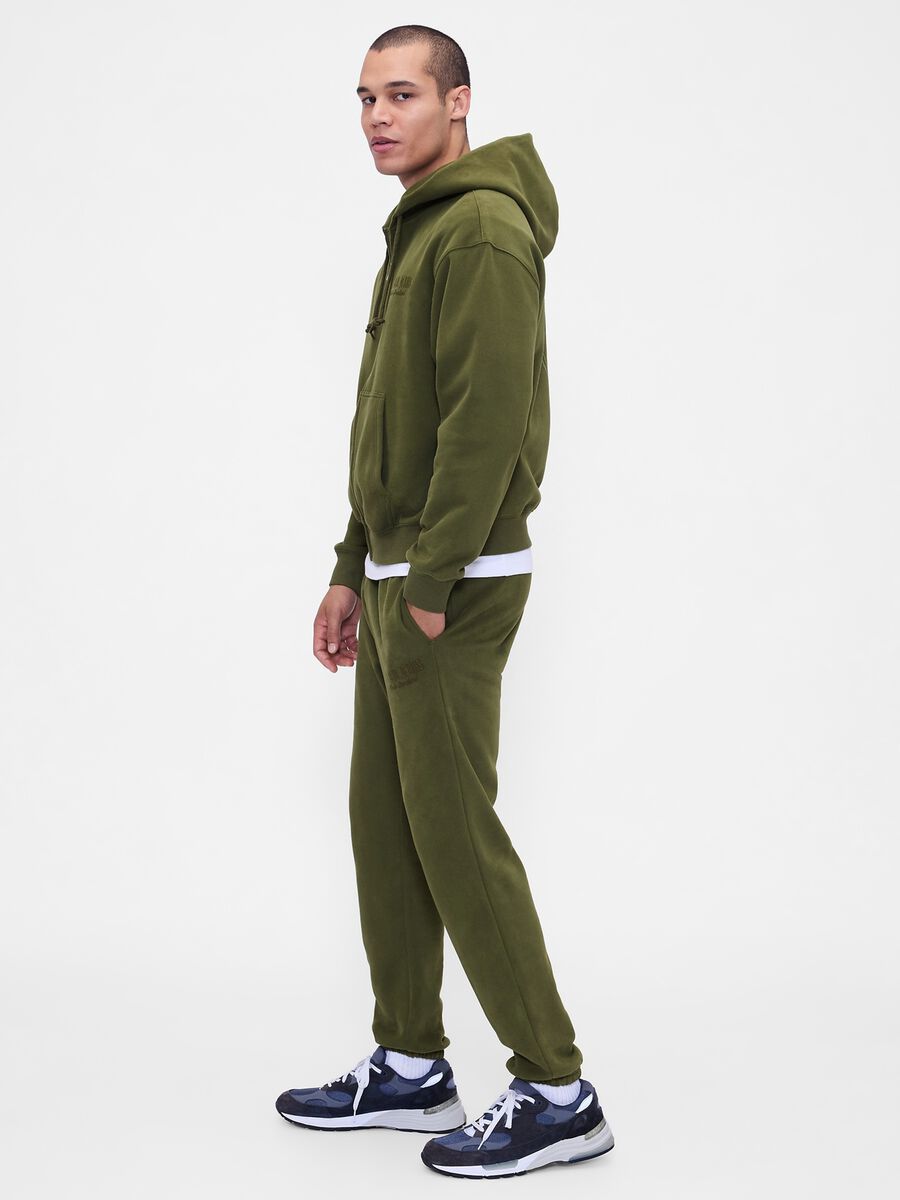 Gr&uuml;ne Baumwoll-Mischgewebe Hose_4