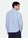 Camisa azul cropped em algod&atilde;o puro &agrave;s riscas, corte oversize_3