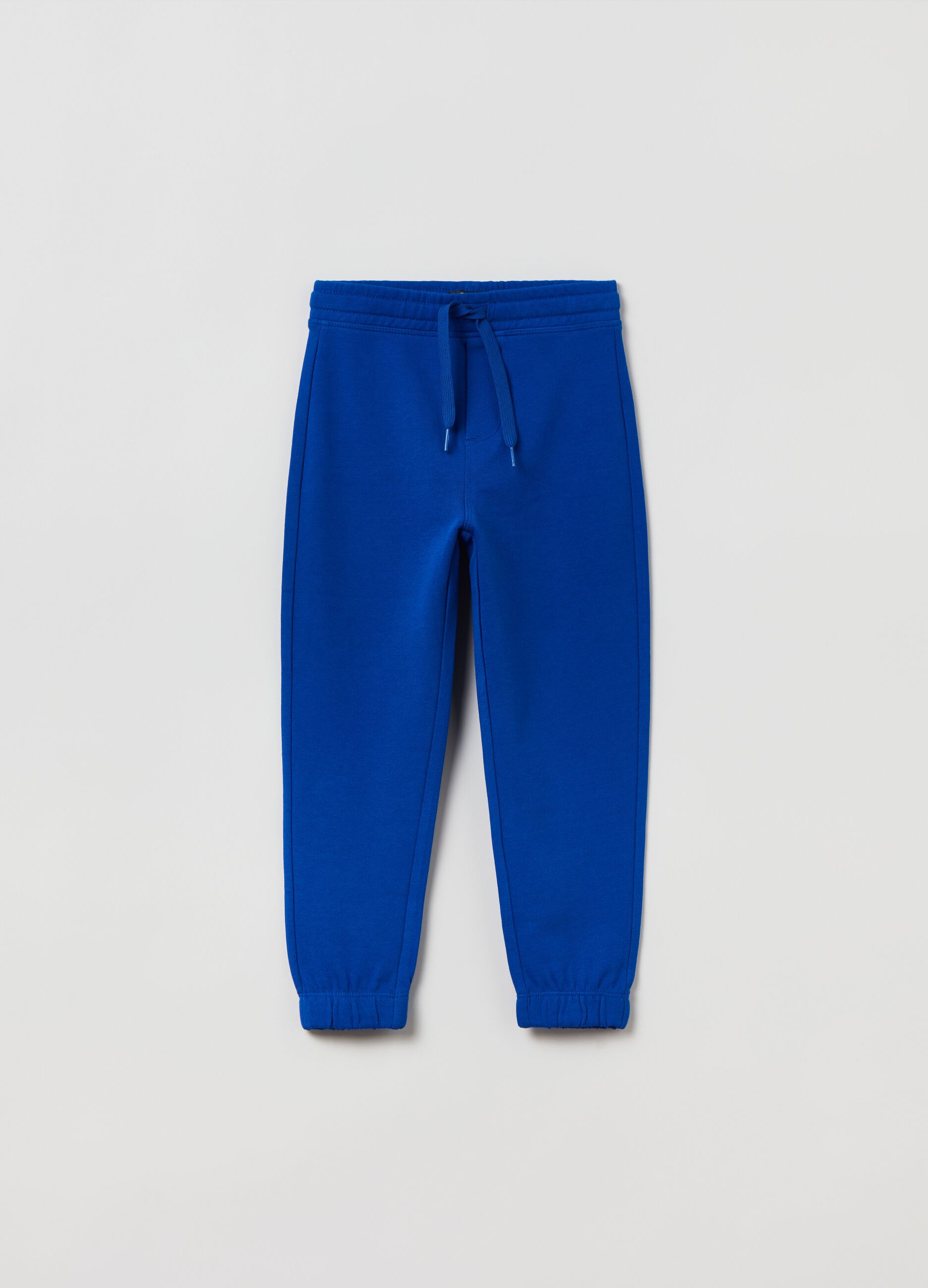 Joggers in cotton with pocket