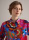 Camisa crop multicolor de algod&oacute;n puro_2