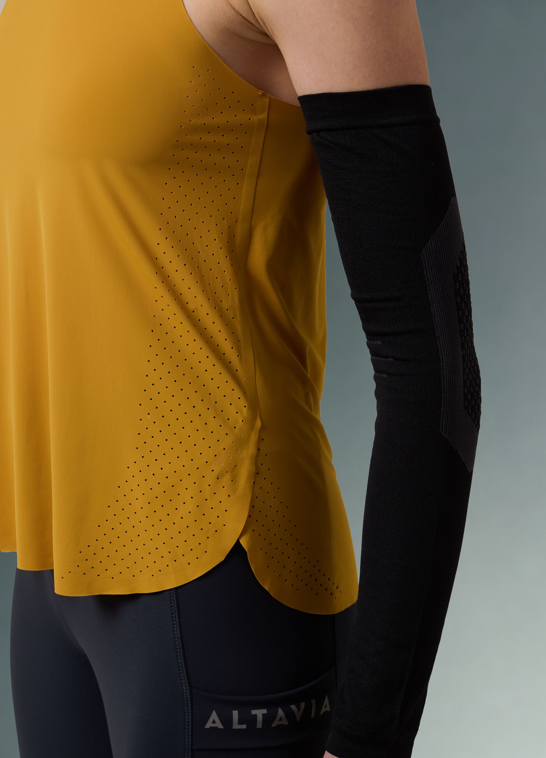 Technical Vest with Side Inserts ALTAVIA WITH DEBORAH COMPAGNONI