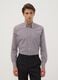 Easy-iron multicolour cotton-blend shirt with button-down collar, regular fit_0