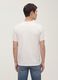 Weisses T-Shirt aus reiner Baumwolle mit Rundhalsausschnitt, Relaxed Fit_2