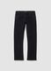 Boys&rsquo; black denim stretch-cotton jeans, regular fit_3
