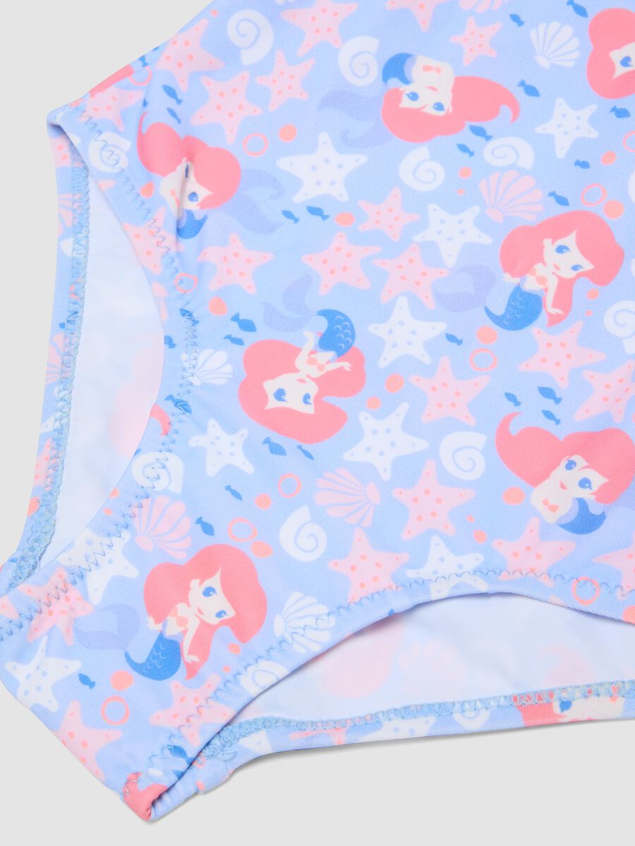 Baby girls&rsquo; light blue stretch swimsuit with frills_3