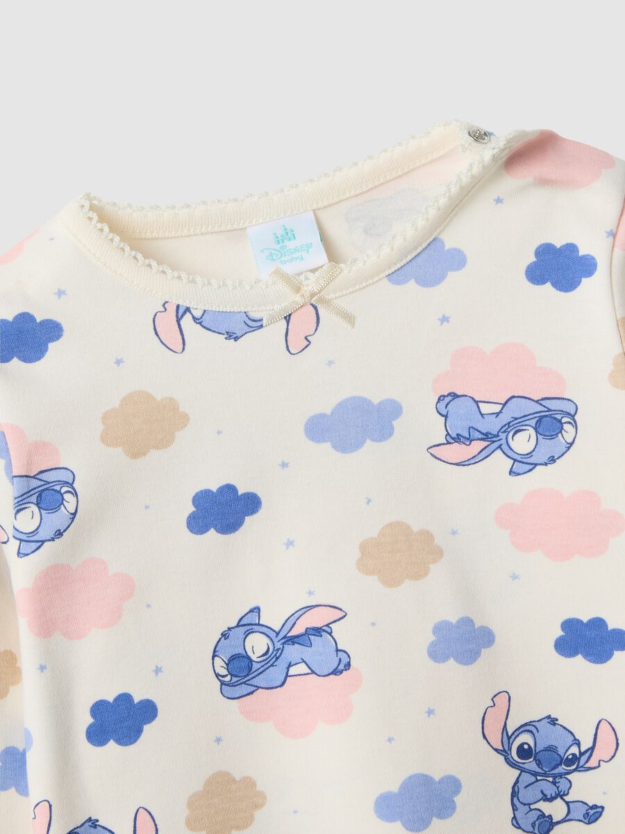 Multicolour baby girl's pure cotton regular fit pyjamas with prints_2