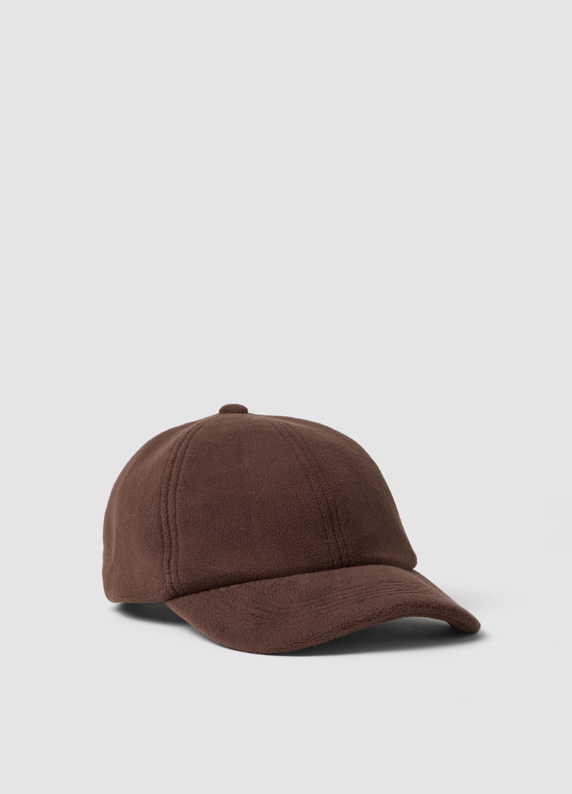 Brown stretch-fabric cap ALTAVIA STUDIO