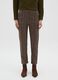 Brown Slim Fit Trousers_1