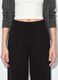Black cotton-blend baggy-fit jogger trousers_3
