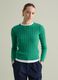 Ribbed pullover with cable-knit design_1