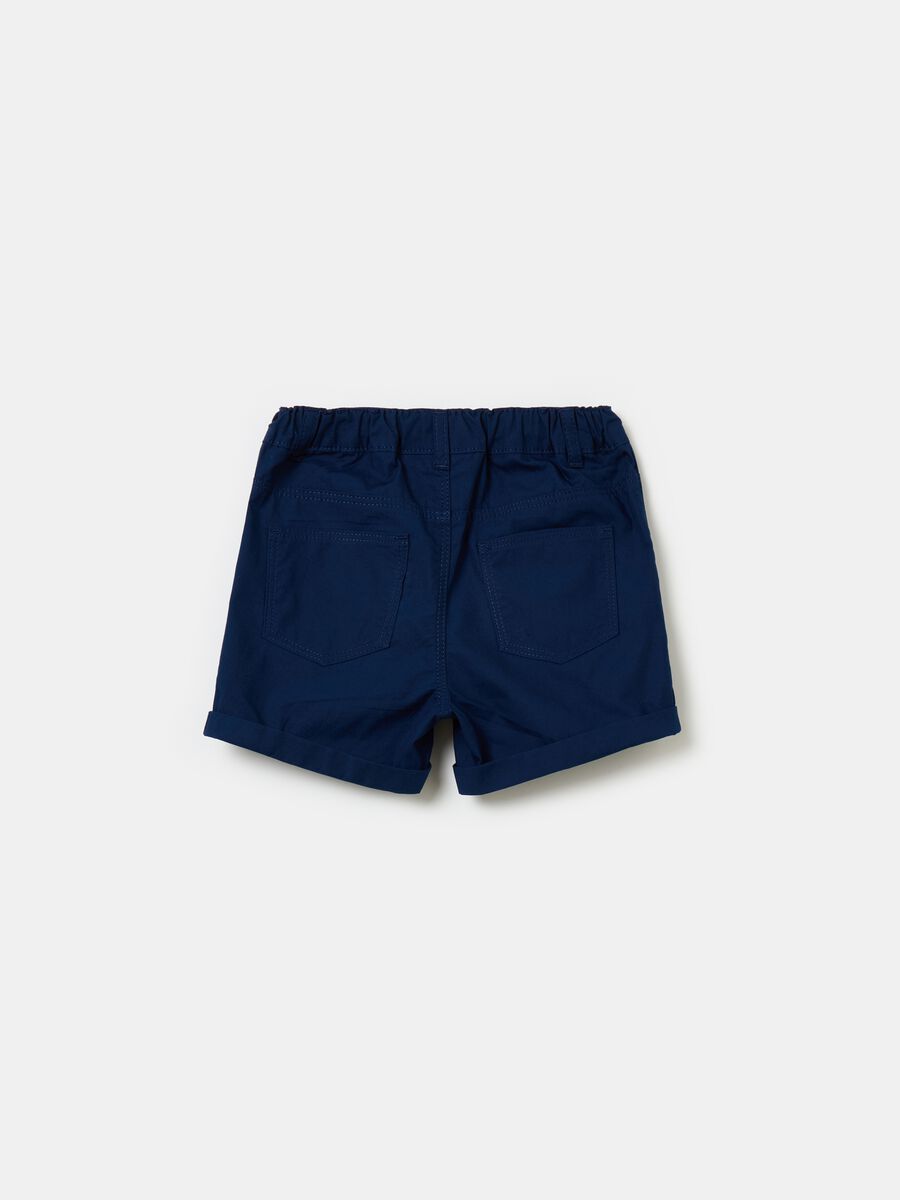 Poplin shorts with pockets_2
