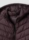 Ultralight purple quilted hooded jacket with zip, regular fit_5