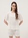 White linen and viscose blend blouse, regular fit_2