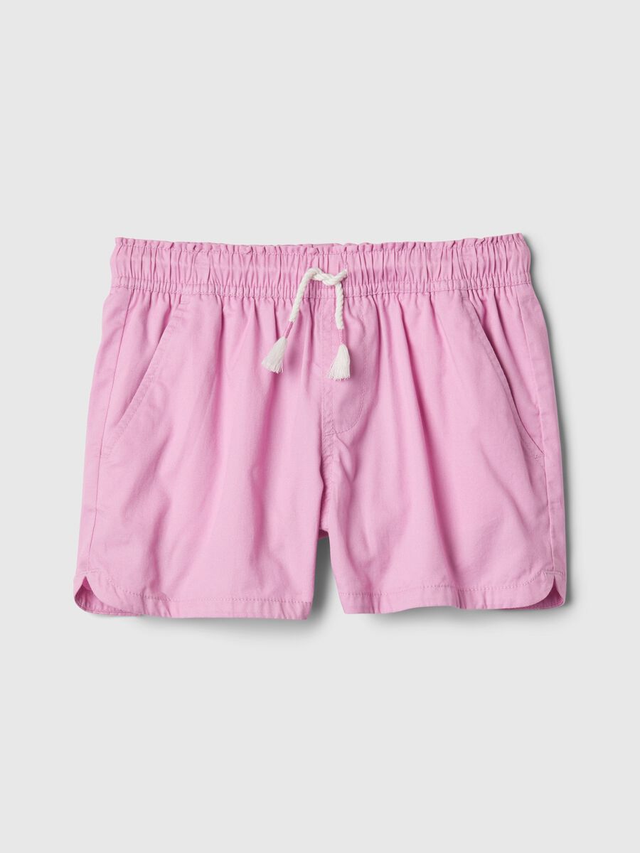 Shorts con coulisse e nappine_3