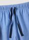 Brauner gestreifter Pyjama aus reiner Bio-Baumwolle, Regular Fit_5